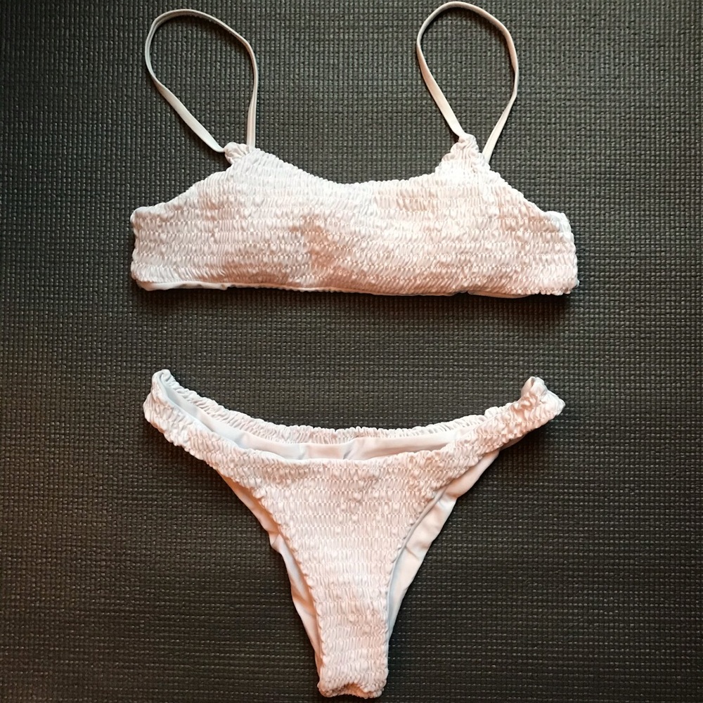 White bikini